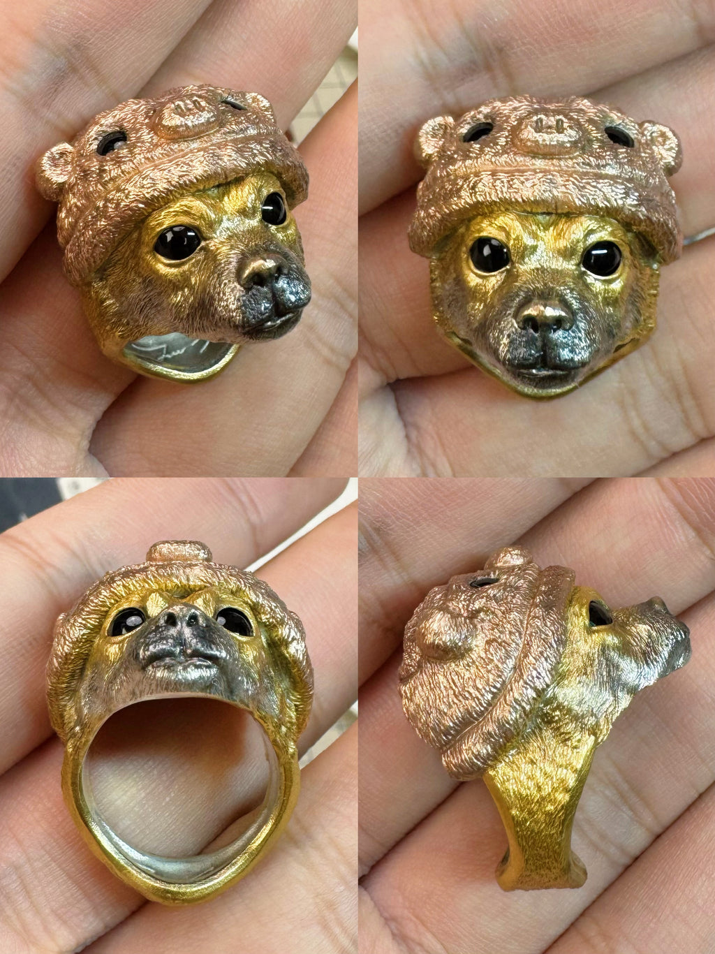 Custom Pet Portrait Ring