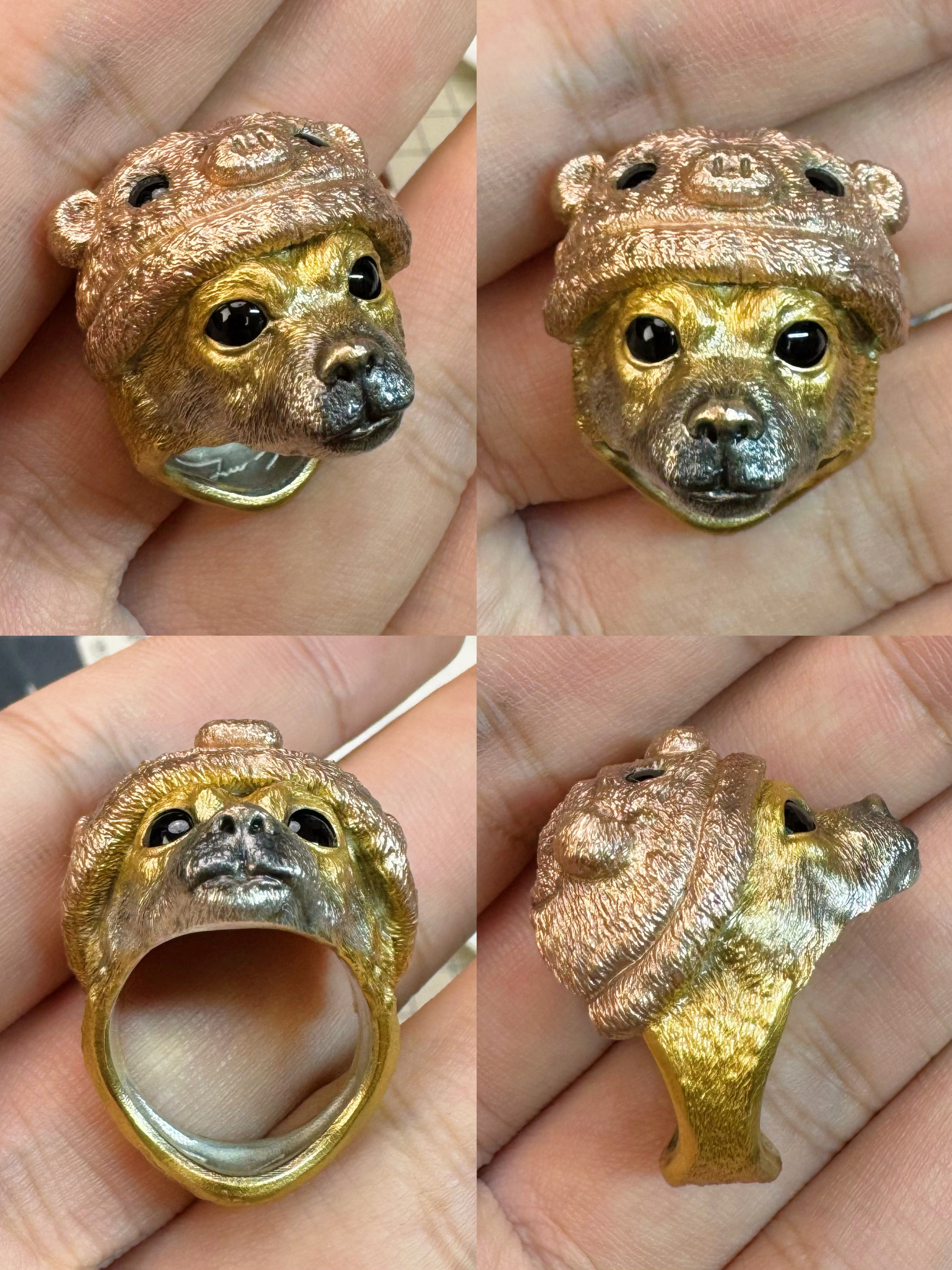 Custom Pet Portrait Ring
