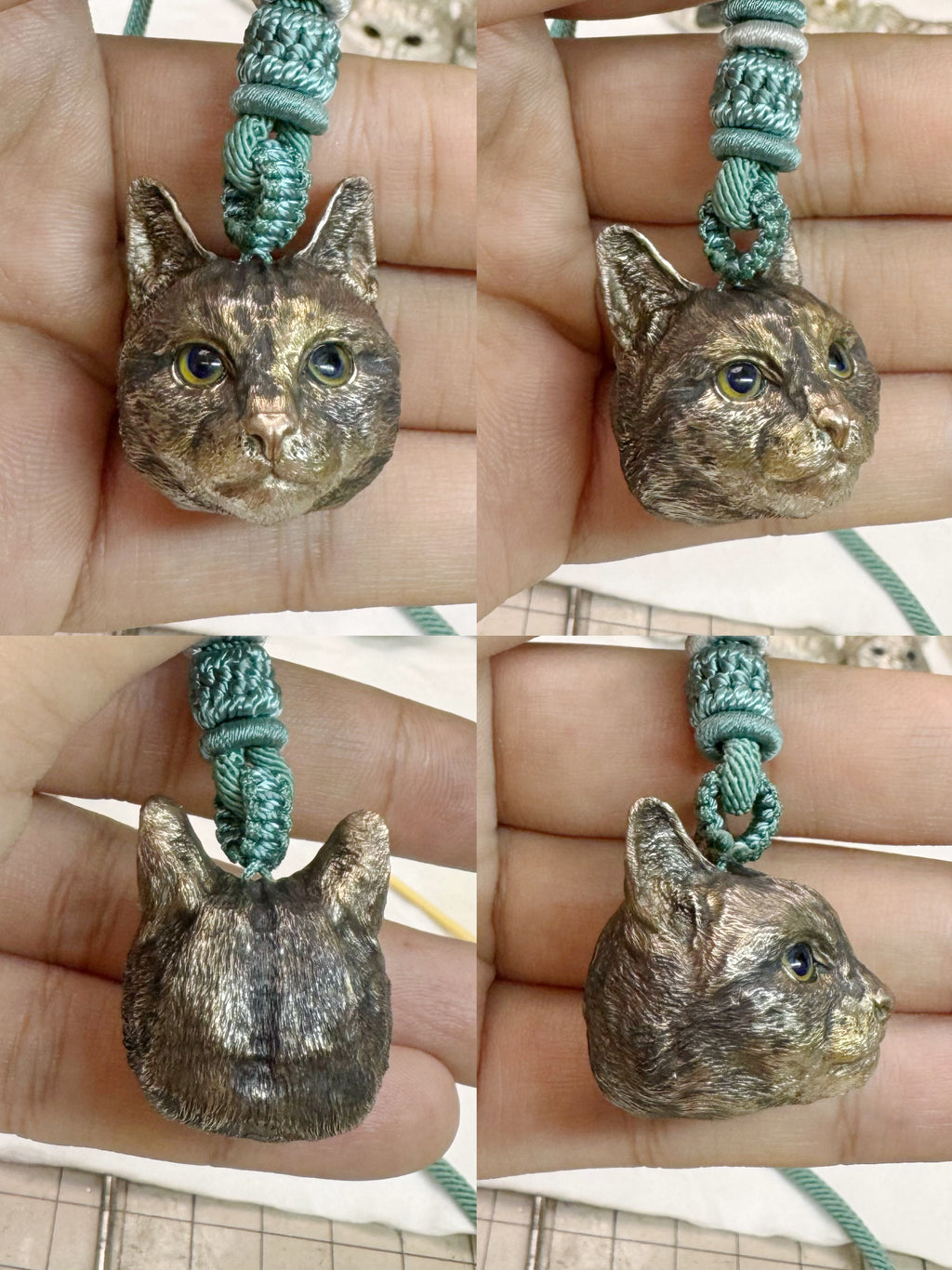 Custom Pet Portrait Pendant