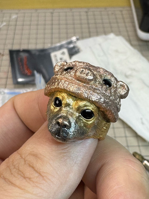 Custom Pet Portrait Ring