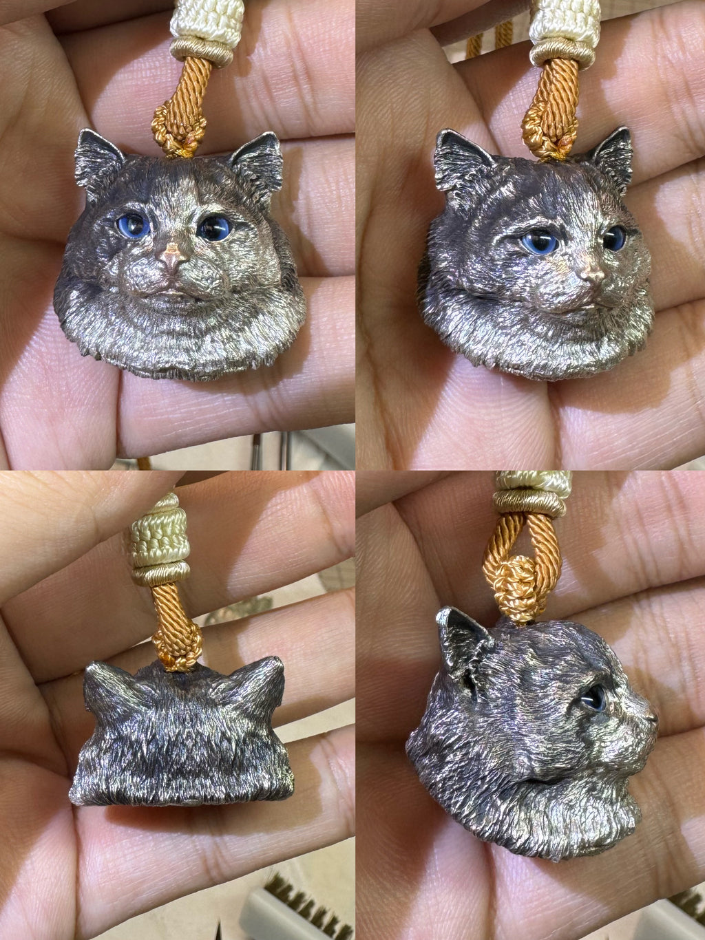 Custom Pet Portrait Pendant