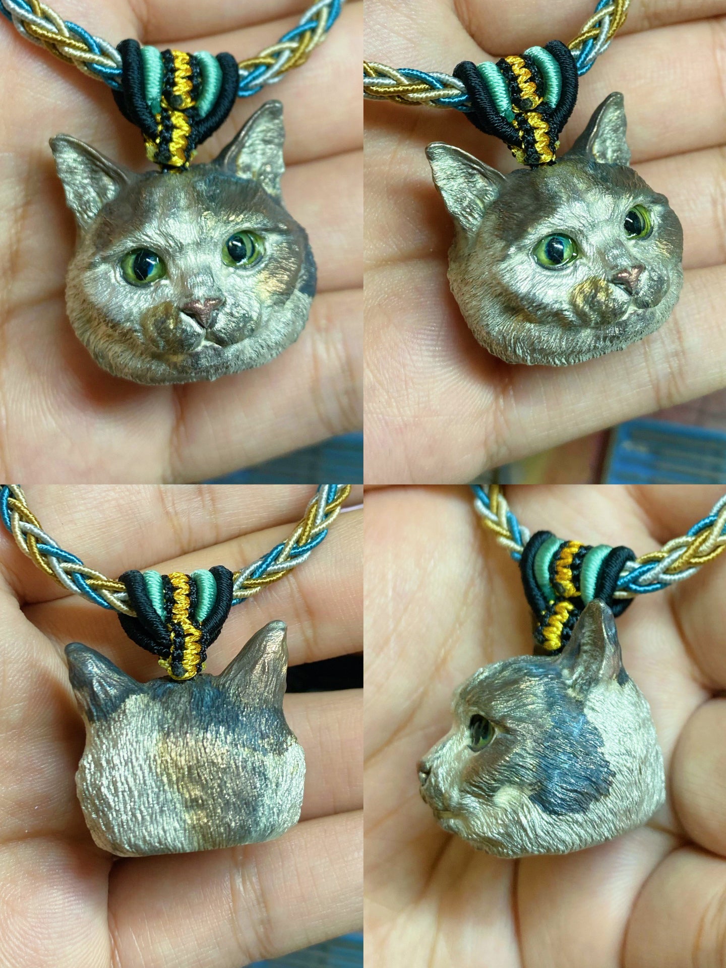 Custom Pet Portrait Pendant